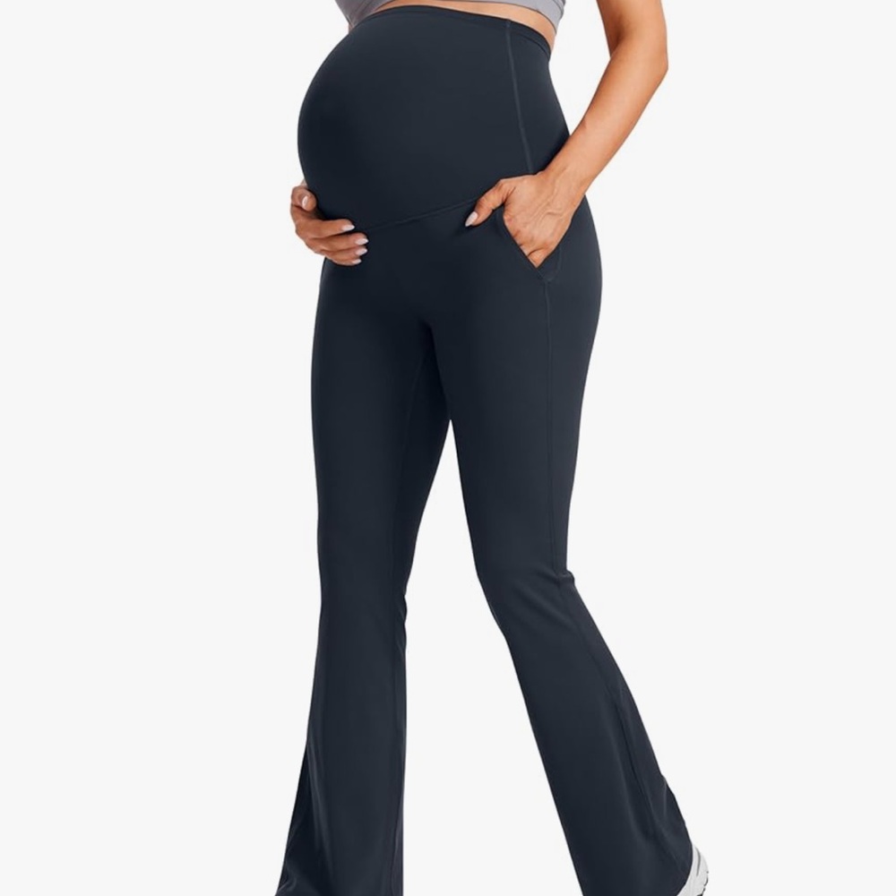 CRZ Yoga Maternity flare leg pants